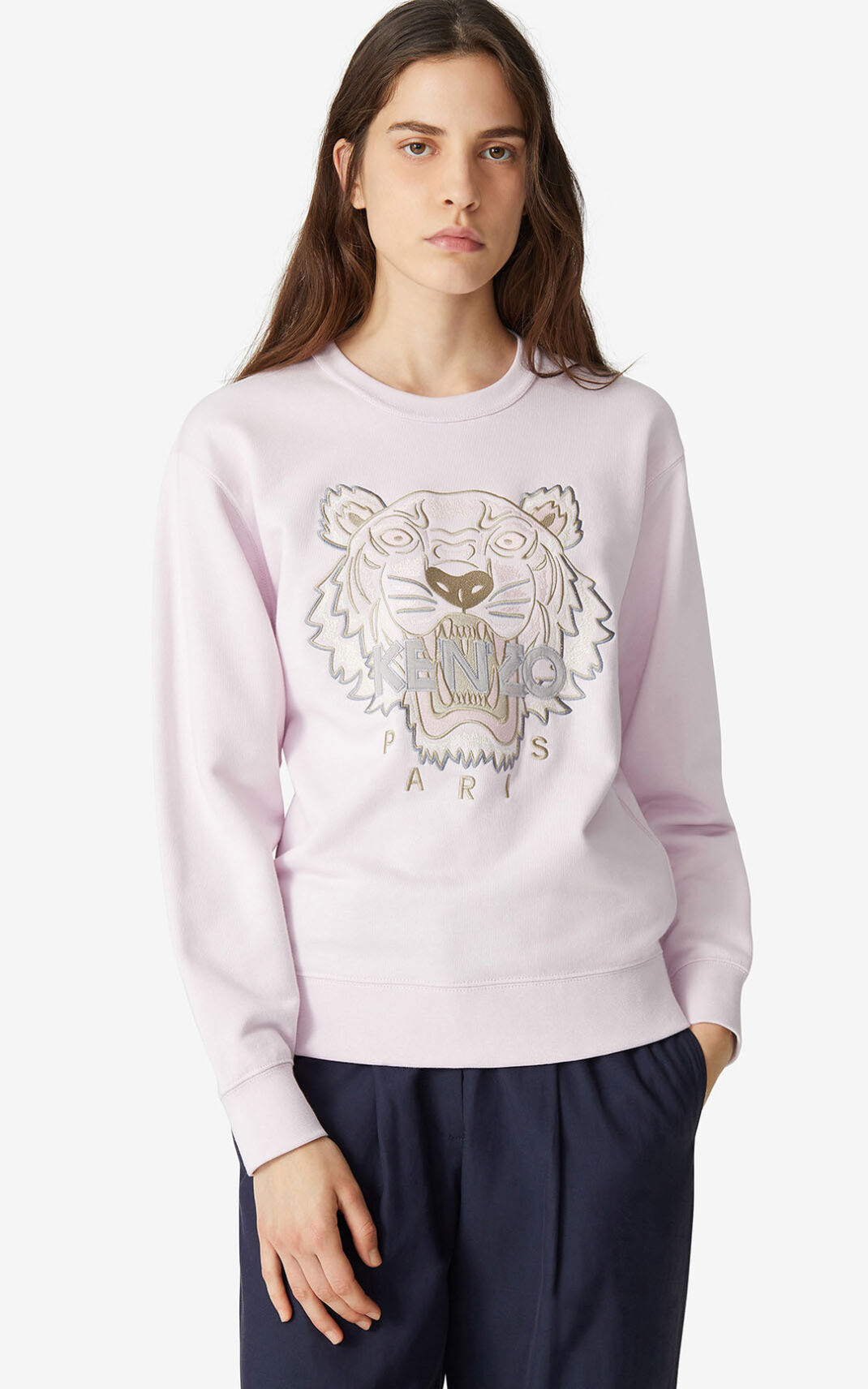 Sweat Kenzo Femme Tiger Rose RHCID-0732